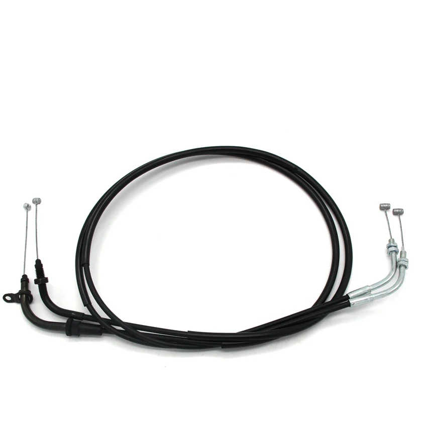 Motorcycle Throttle Accelerator Cable For Yamaha XVS1100 Drag Star Midnight Custom XVS1100A XVS1100AT  5PB-26311-10 5PB-26312-10