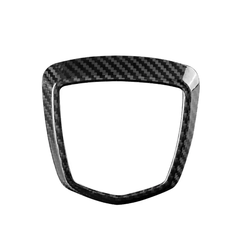 

X-T Real Hard Carbon Fiber Cover For Fiat 500 Abarth 595 2012-2023 Rear Logo Trim Replacement