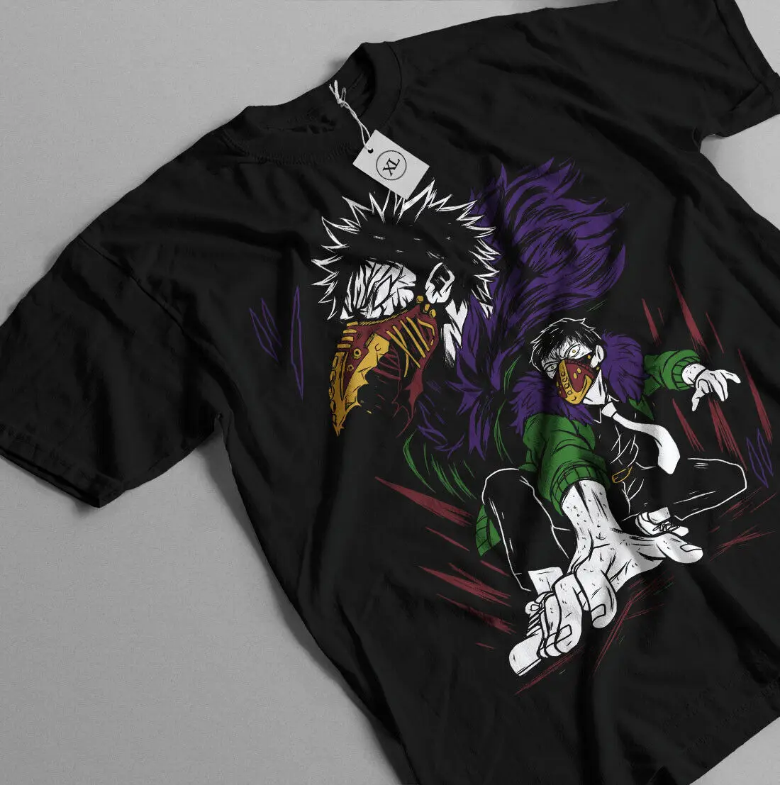 تي شيرت Overhaul Kai Chisaki Kanji My Hero Academia Anime Gift Shirt جميع المقاسات