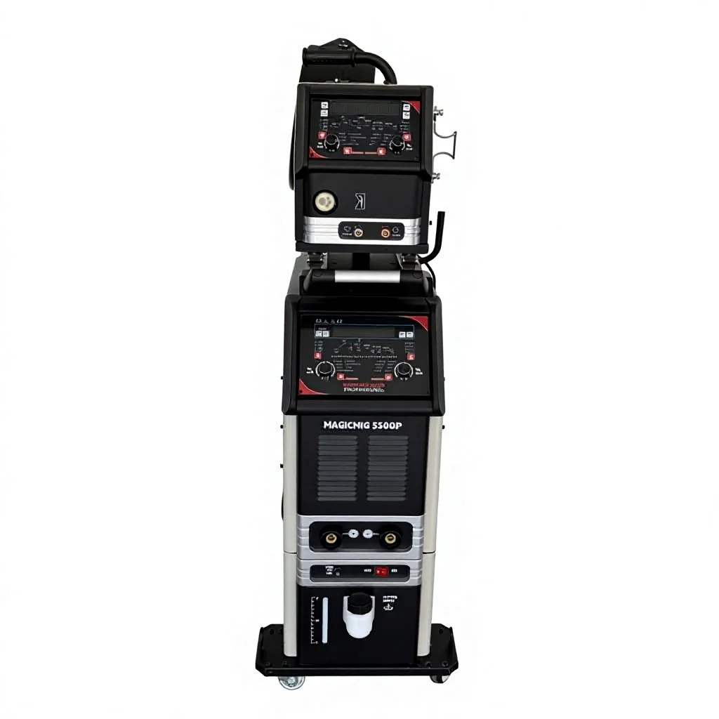 INDUSTRIAL MULIT- MIG500P 4-IN-1 MIG MMA WELDING MACHINE Stainless Steel DIGITAL DOUBLE PULSE WATER COOLING  DUTY CYCLE NEW