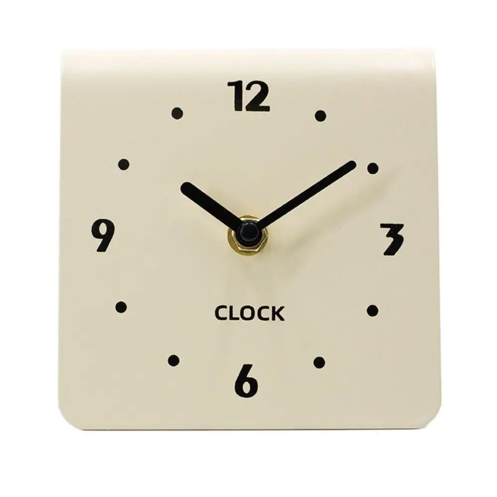 

Home Ornaments Silent Tabletop Clock Minimalist Acrylic Bedside Table Clock Exquisite Desk Clock Gift