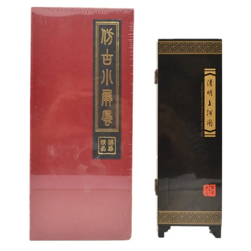 Souvenirs Home Decor Tradition Feature Non-slip Abroad Gifts Antique Lacquerware Room Dividers Screen Ornaments Chinese Mural