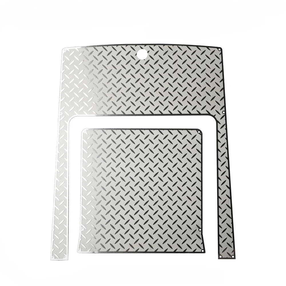 محاكاة ورقة الزخرفية المركزية للزجاجة المعدنية لملحقات 1/10 RGT EX86190 المنقذ LC76