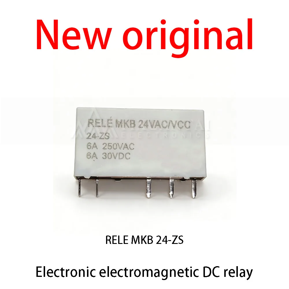 5 unidades/lote Novo relé eletrônico eletromagnético DC original RELE MKB 24-ZS