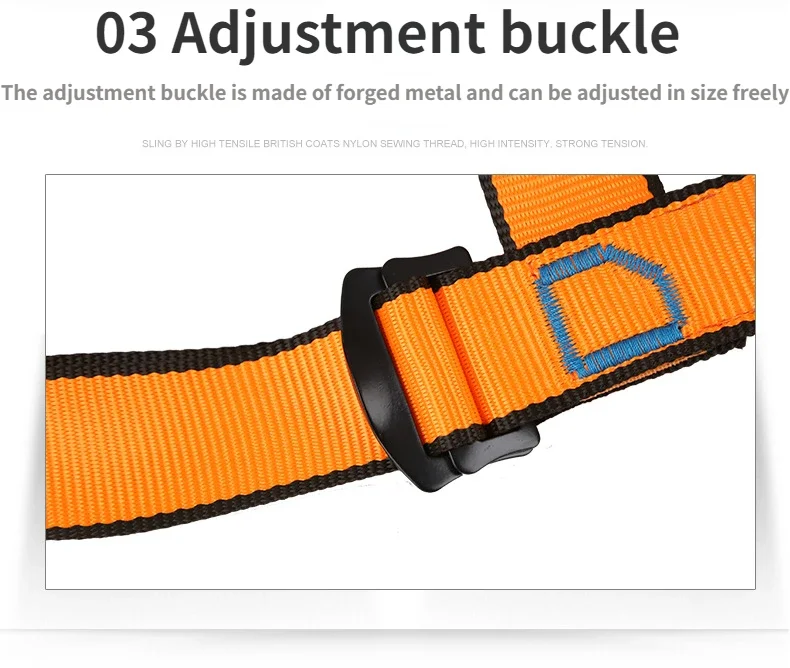 المهنية تسلق تسخير حزام الأمان الآمن للإنقاذ عالية المستوى رضوخ تسلق قابل للتعديل معدات رابيلينغ نصف الجسم