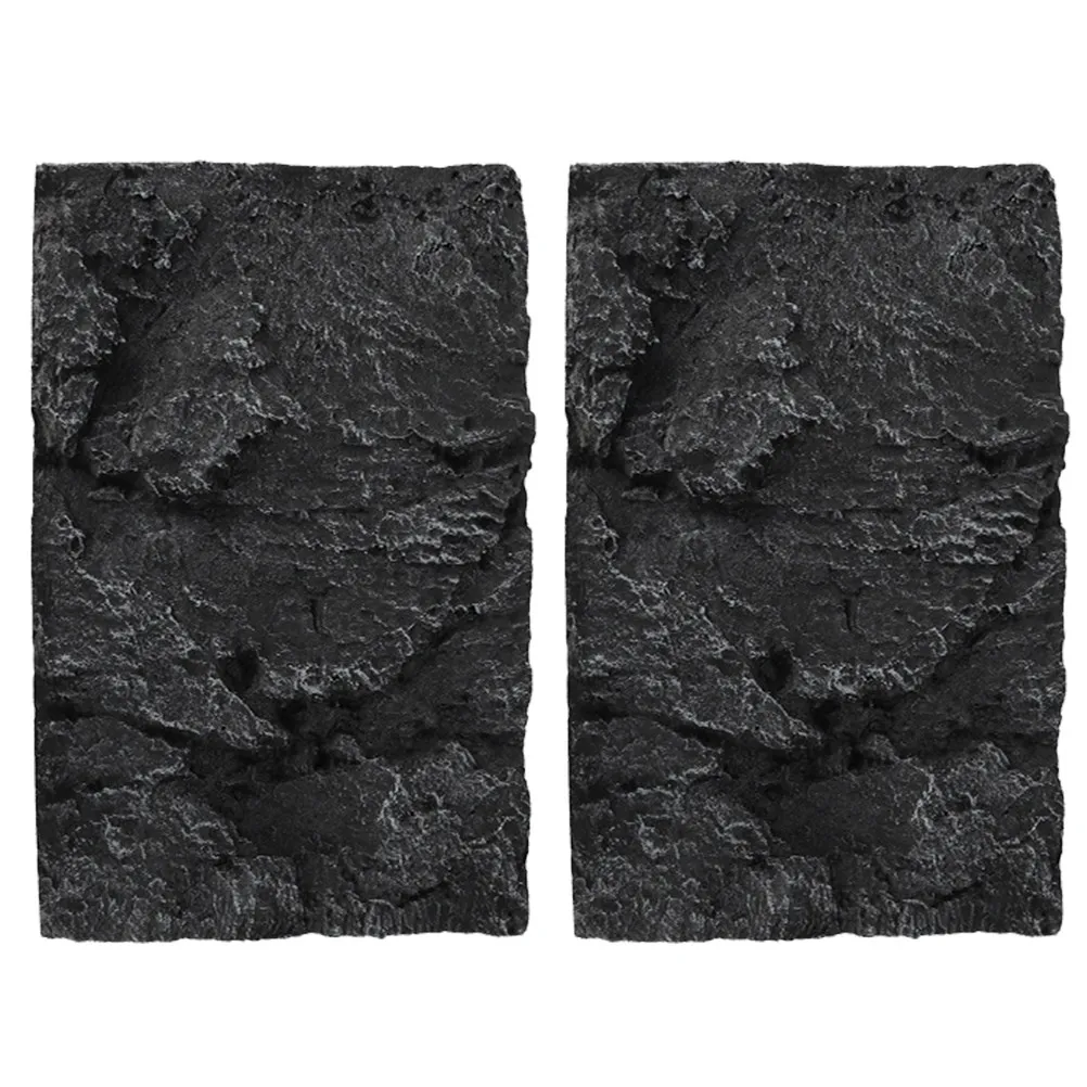 

2 шт. Декоративные 3D-панели из камня Цинлун для аквариумов, террариумов и вольеров, реалистичный фон для содержания рыб и рептилий