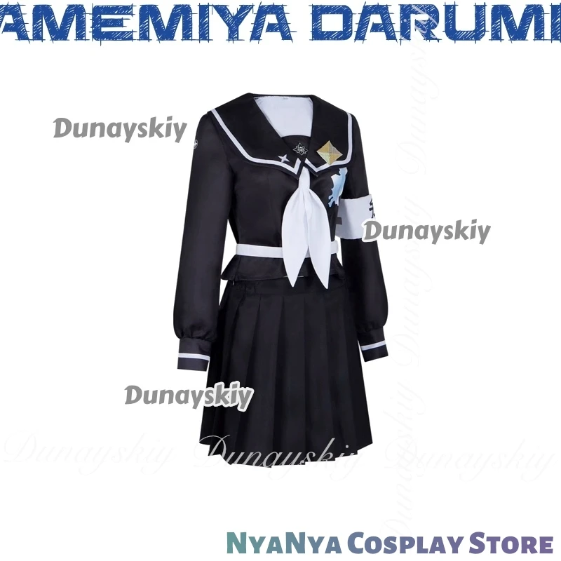 A Cem Linha -Última Academia de Defesa - Jogo Amemiya Darumi rsiLandmine é uma garota adolescente com Jk ssiTraje terno completo