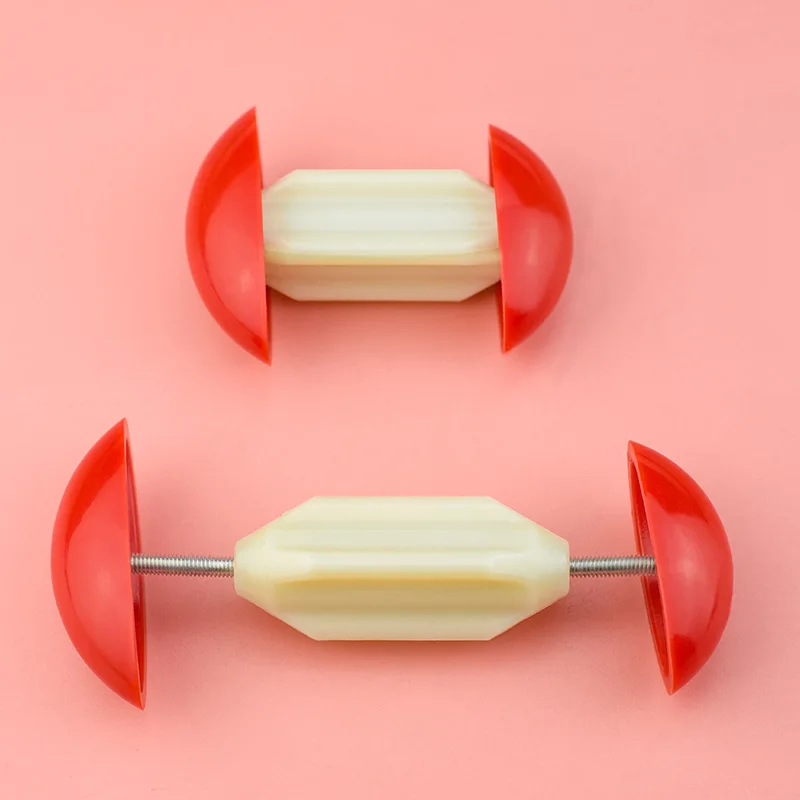 1 paio di mini tutore per scarpe in ABS regolabile estendere barella per scarpe resistente alle rughe alberi per scarpe lunghezza regolabile larghezza per uomo donna