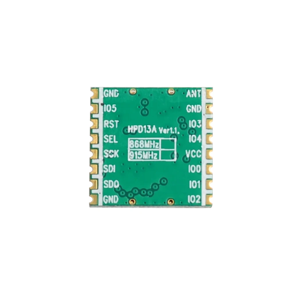10 pz/lotto HPD13A 868MHz 915MHz SX1276 modulo ricetrasmettitore Wireless Radio RF trasmissione dati Lo-Ra per sistema di irrigazione remota