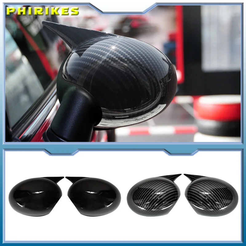 

Для Mini Cooper R50 R52 R53 наклейка на левый руль пластиковая 2 шт. крышка бокового зеркала заднего вида защитный корпус