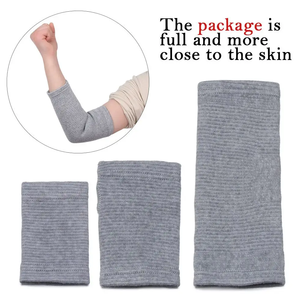 1Pair Hand Sweat Band Palm Wrist Hand Support Glove Elastic Sport Sweatband For Gym Yoga Volleyball Arthritis Brace SleeveSleeve