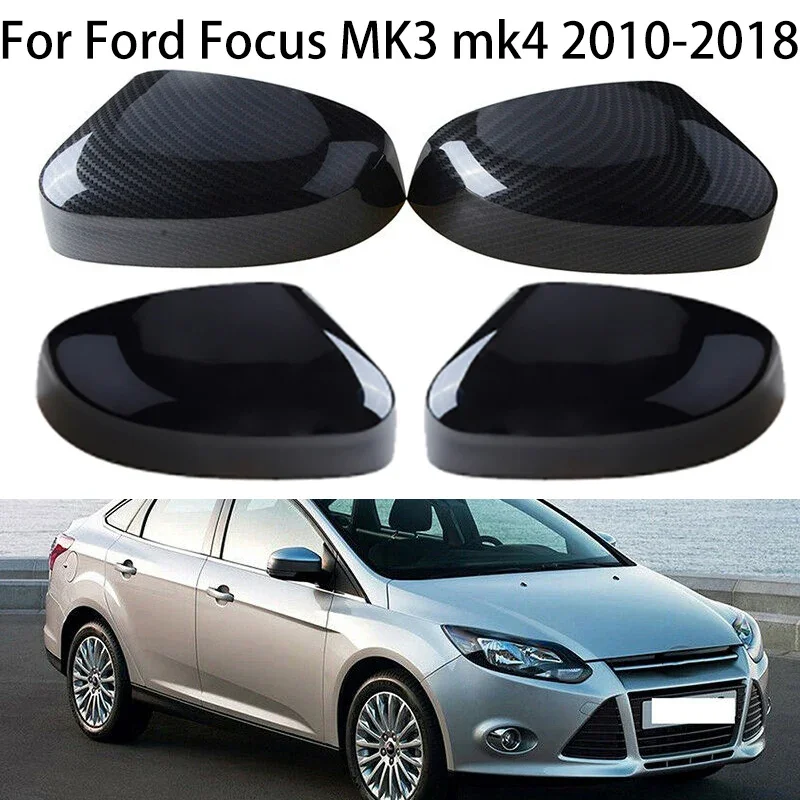 

Car Rearview Side Mirror Cover Cap For Ford Focus MK3 Mondeo mk4 Facelift 2010 2011 2012 2013 2014 2015 2016 2017 2018