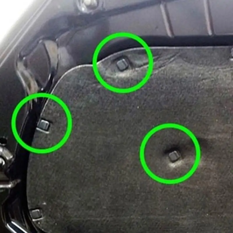 

Engine Hood Insulation Clips Heat Resistant Plastic Engine Hood Insulation Clips Automotive Repair Clip for Longevity