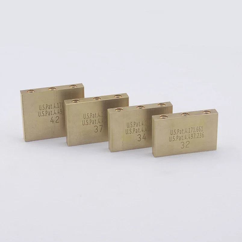 【Made in Korea】1 Piece Original Genuine Electric Guitar Brass Block For FR Tremolo System Bridge