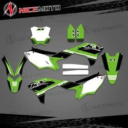 NICEMOTO Graphics Decals Stickers Kit For Kawasaki Decal 2017 2018 2019 2020 KXF 250