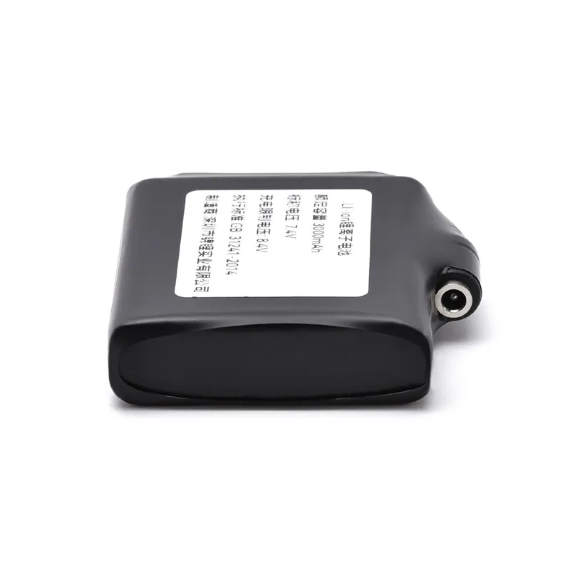 قفازات ساخنة جديدة 755060-2S 3000mAh 7.4V بطارية ليثيوم بوليمر لسترة التدفئة والجوارب وبطاريات التدفئة الشتوية المضادة للتجمد