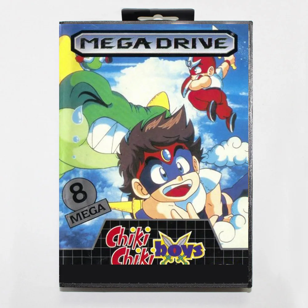

Новое поступление Chiki Chiki Boys MD Game Card 16-битный чехол BR для Sega Megadrive Genesis Картридж для игровой консоли