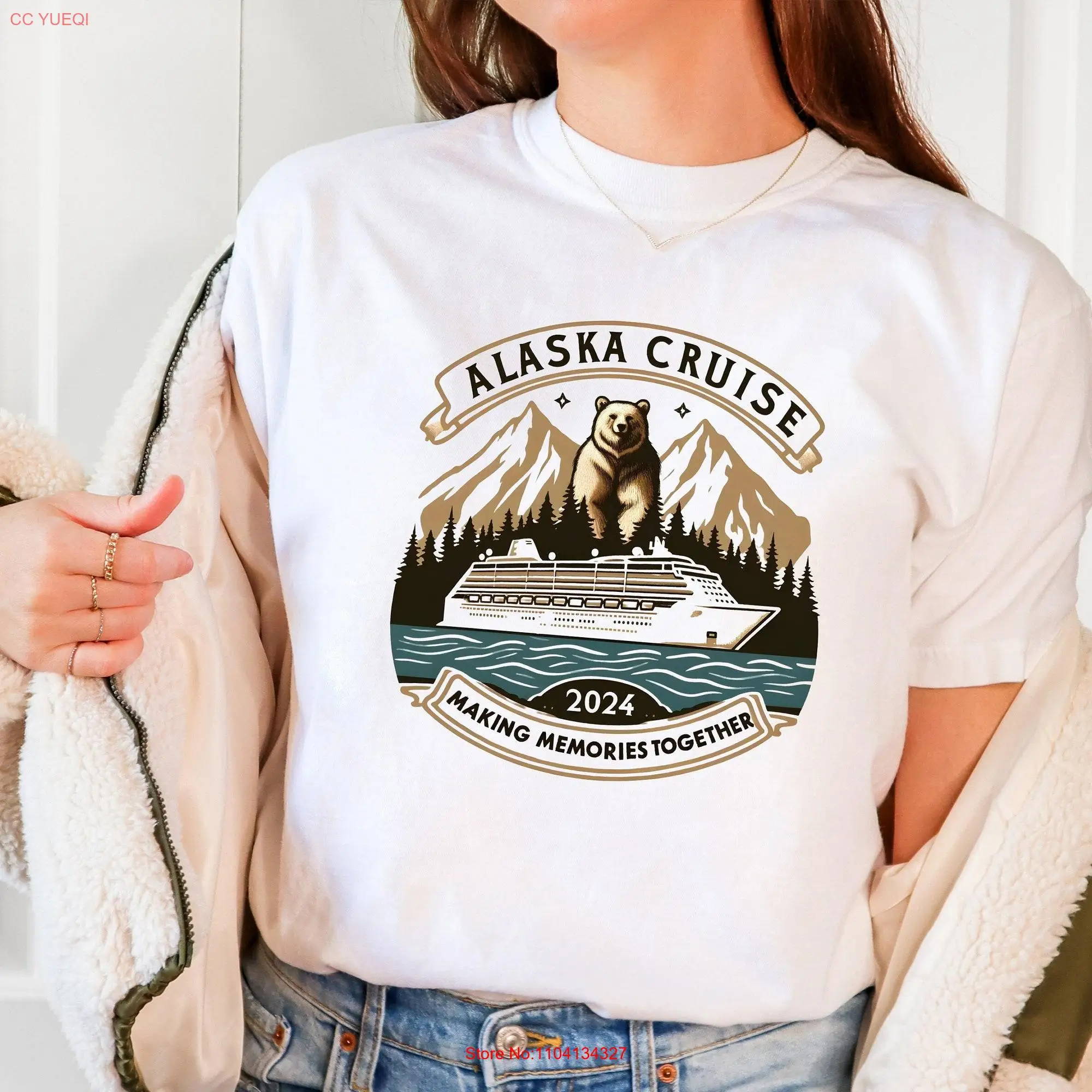 Alaska Cruise T Shirt Family Squad Vacation Matching Trip long or short sleeves