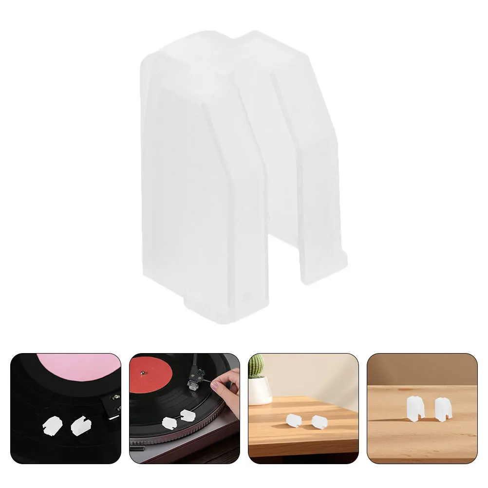 

2Pcs Stylus Needle Protective Cover for Record Player Turntable Replacement Needle Cap Vinyl Stylus Protection Sleeve
