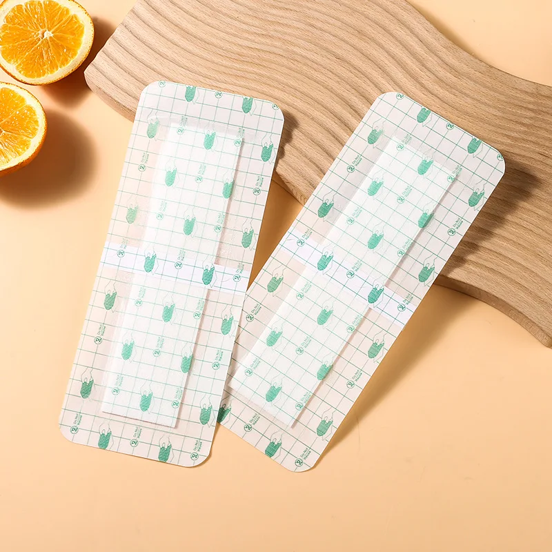 Cinta adhesiva médica transparente de PU, antialérgica, vendaje Medicinal, cinta de fijación de heridas, yeso impermeable