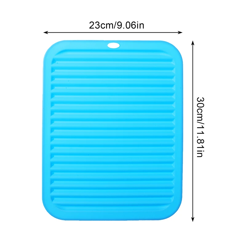 Silicone Trivets for Hot pots and Pans, Heat Resistant for Kitchen Counter Dish Drying Mat