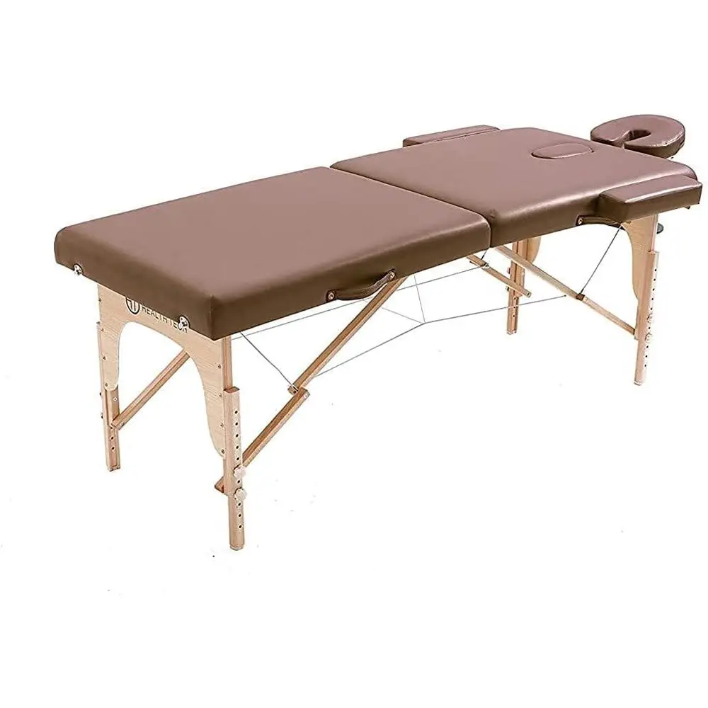 

Portable 84 Height-Adjustable Massage Bed with Proportional Lifting, PU Leather, Suitable for Spa, Tattoo, and Cradle Use
