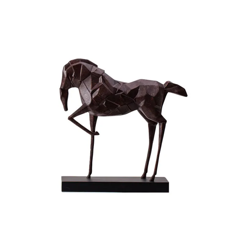 Modern minimalist geometric section sculpture soft decoration home crafts