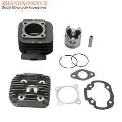 Scooter 70cc Big Bore Cylinder Kit & Head For MBK Booster 50 Next One Rocket Spirit Track Stunt 50cc 47mm / 10mm 2T