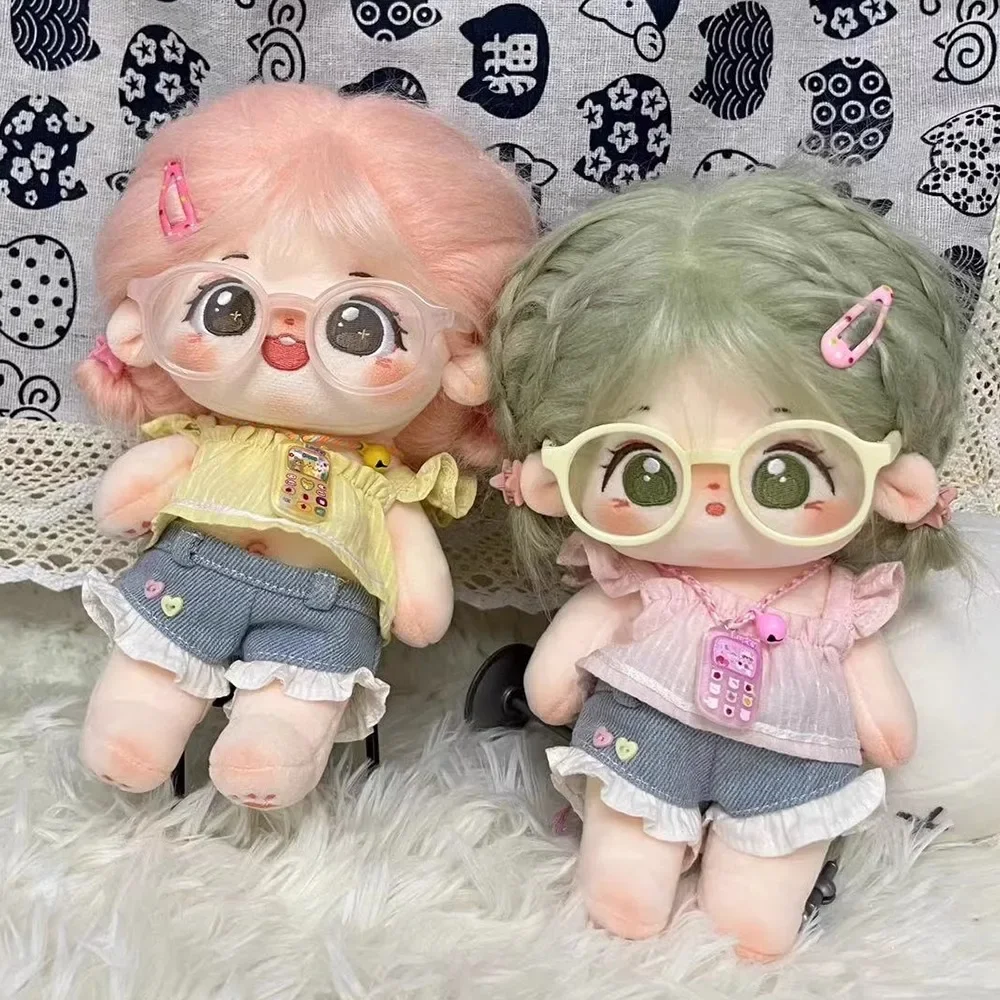 Spot doll glasses 20cm cotton doll special simulation glasses accessories accessories multi-color cute