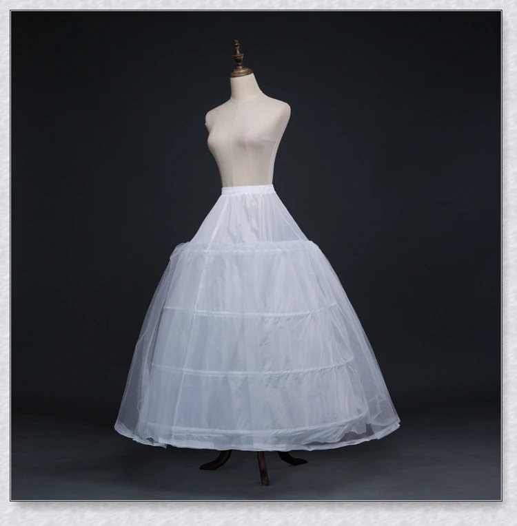 Jupon en Tulle avec 4 Cerceaux pour Patients, Robe de Bal, Sous-Jupe, Halka, Rockabilly, Nouvelle Collection