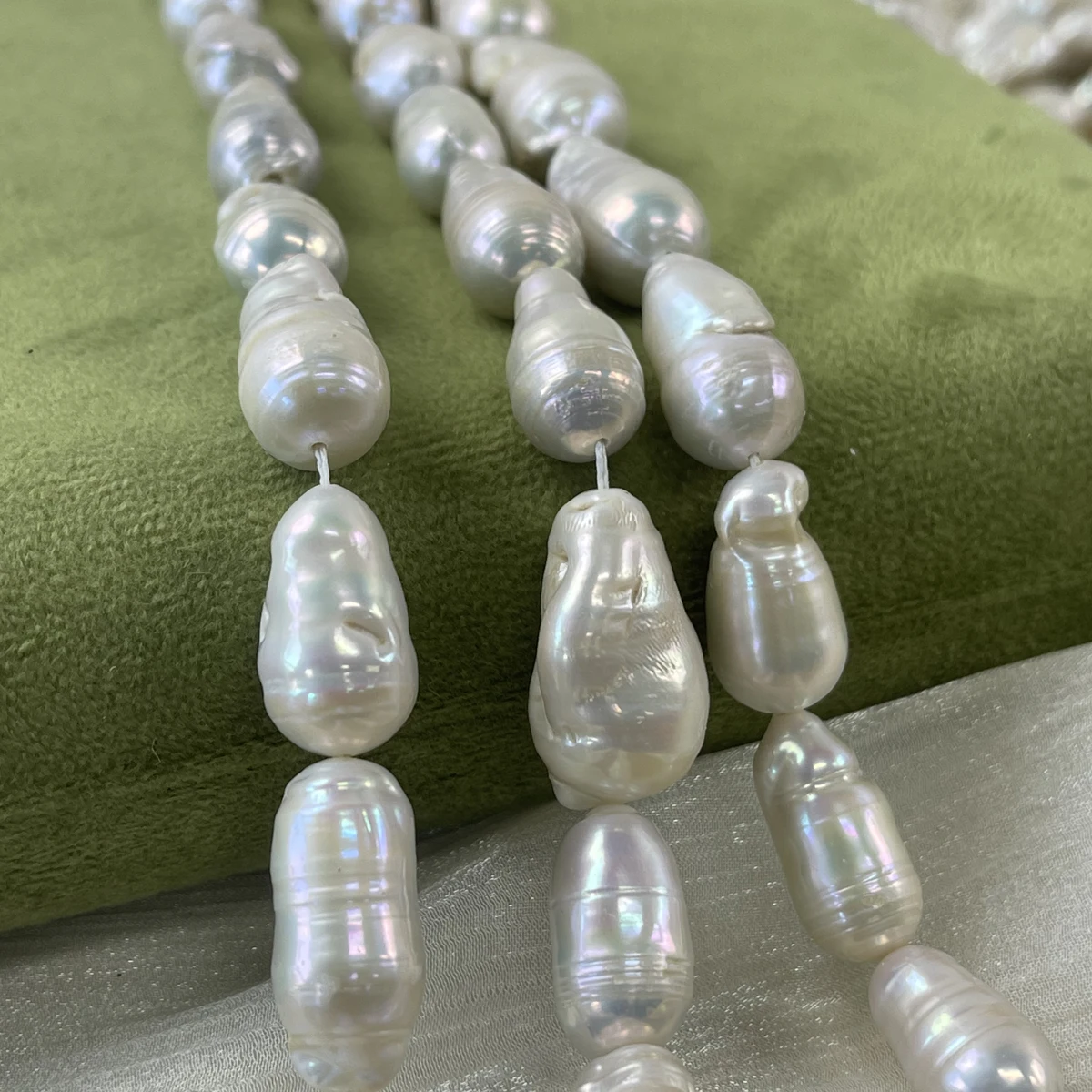 Baroque Natural Freshwater Pearls Irregular Shape Semi-finished Loose Beads for Jewelry Making DIY Necklace Bracelet Accessories