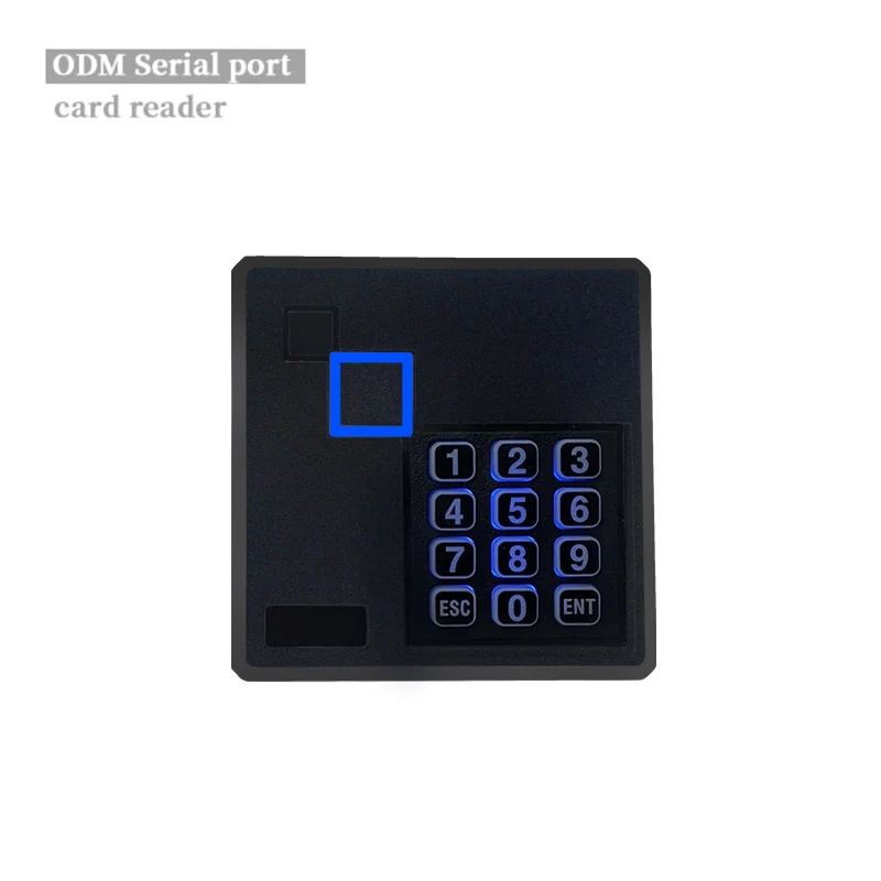 

DC 12V RFID Password Open Door Outdoor IP68 Waterproof 125khz ID Card Keyboard Access Control Reader With RS232 485 UART Wiegand