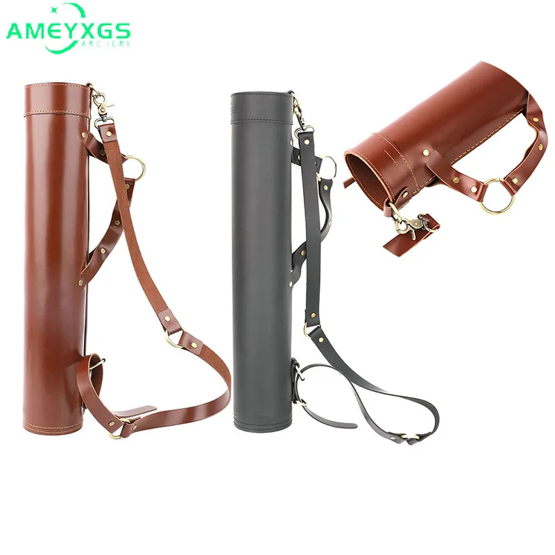 

Archery Arrow Quiver Adjustable Strap Arrow Storage Bag Waist Left and Right General Wear-resistant for Outdoor Hunting Shooting
