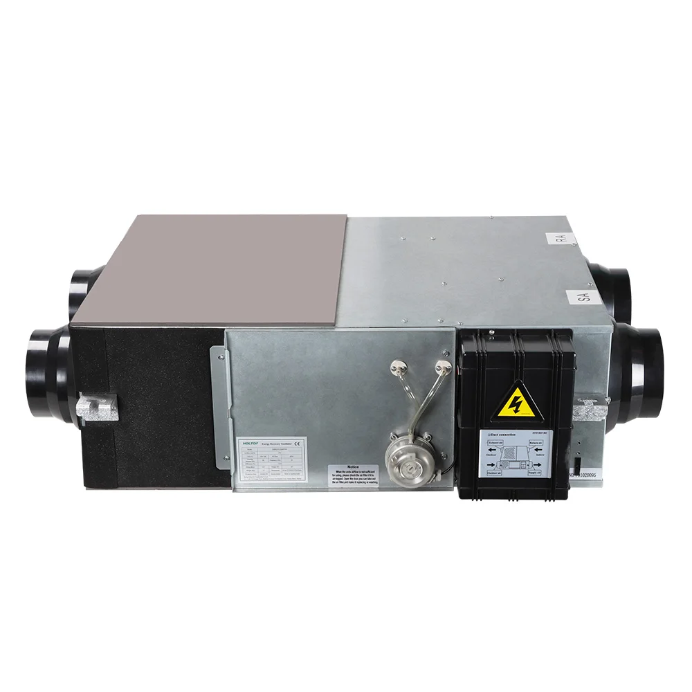 

Holtop 150m³/H CMH Smart Control ERV Best Energy Recovery Ventilator Air Heat Exchanger Fresh Air System