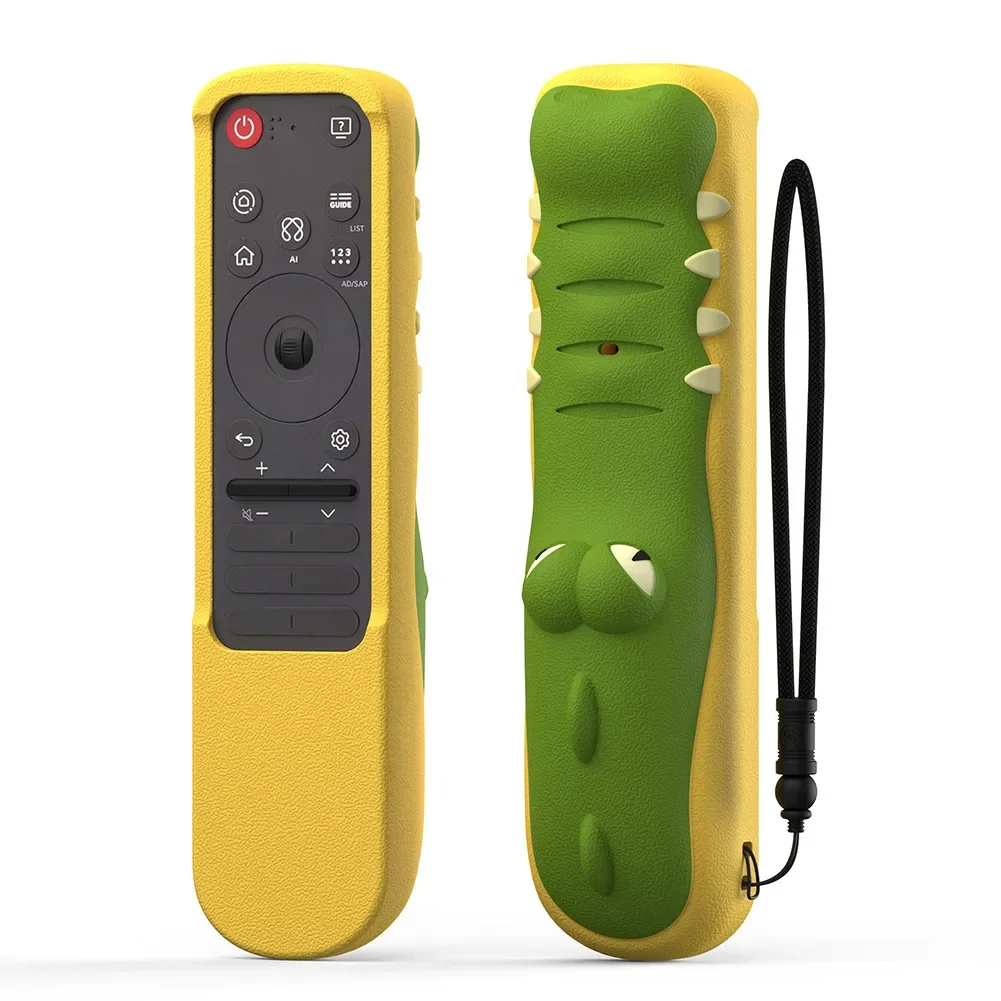 Protective Silicone Cover for LG MR25GA Remote Control with For Alligator Shape Non Slip Silicone Case for Remote