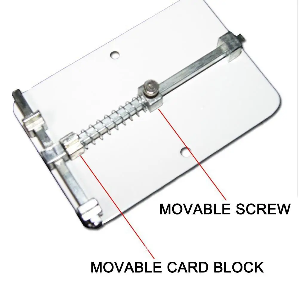 Imagem -06 - Universal Pcb Board Holder para o Reparo do Telefone Móvel Phone Repair Tool Plataforma Fixa Suporte Clamp Motherboard Soldering Tools Stand Portátil