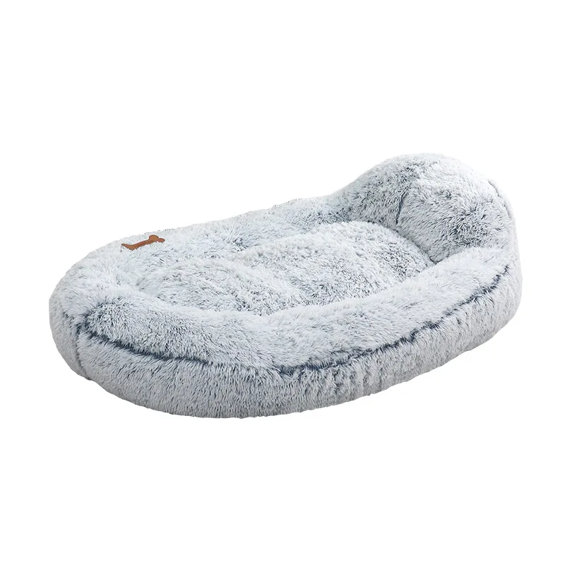 Popular human kennel winter warm dog bed removable and washable large pet pad human sleeping pad pet supplies