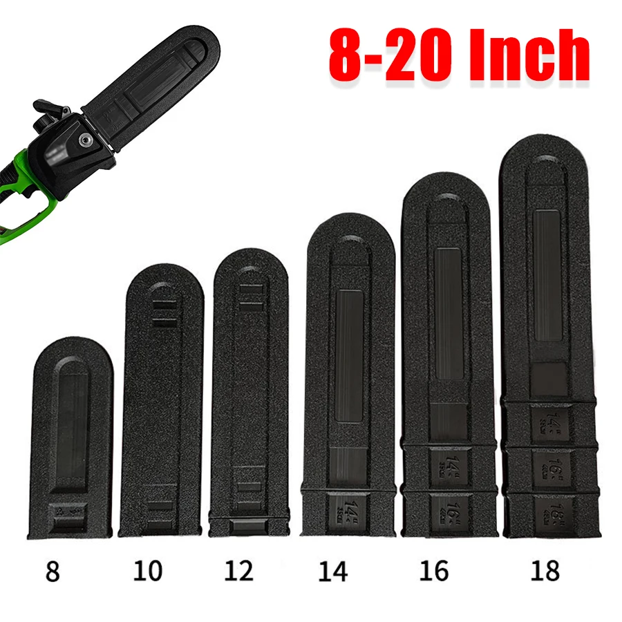8-20 Inch Electric Chain Saw Accessories Cover Scabbard Protector Universal Guide Plate Holder Chain Saw Sleeve Tool Partss
