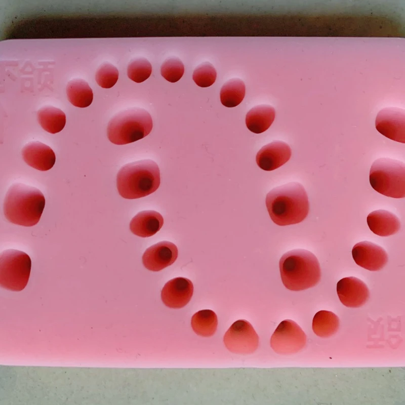 1pcs Lab Implant Personalized Cuffs, Silicone Plate Model Lab Implant Model