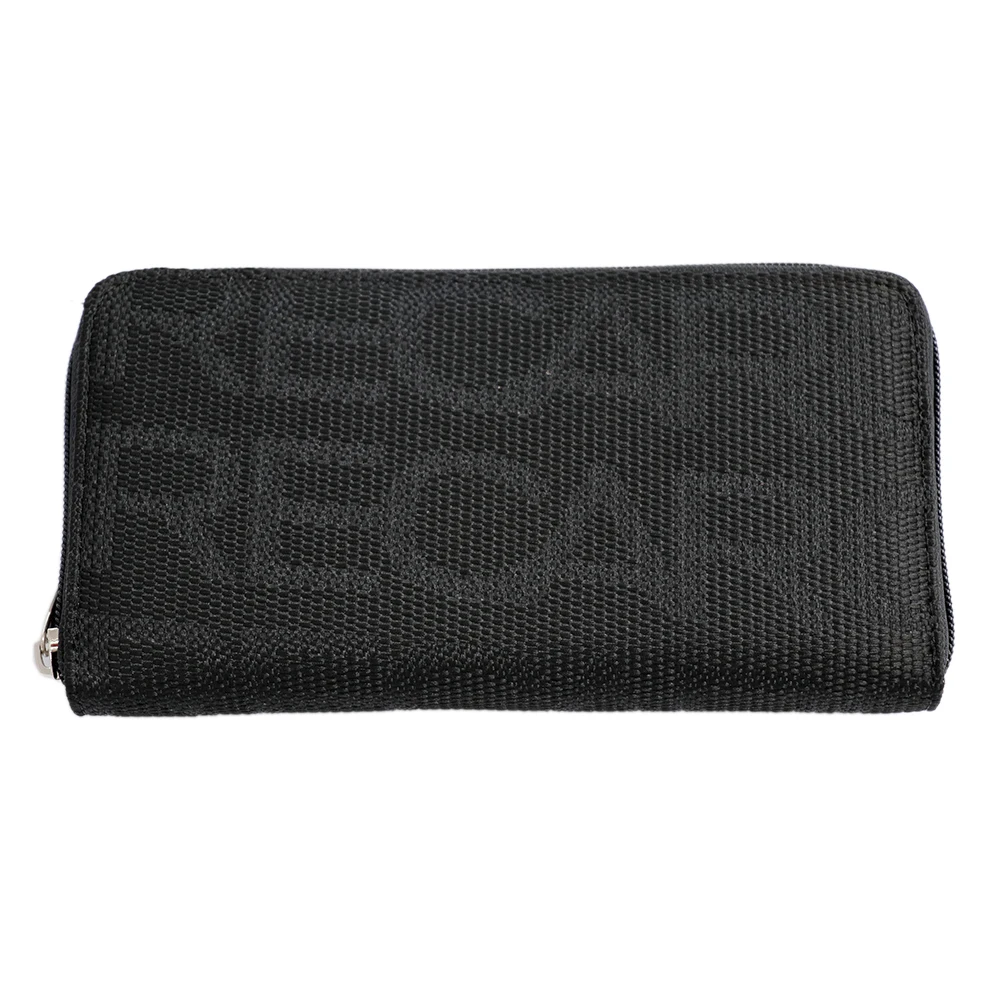 JDM Style BRIDE RECARO High Quality Hyper Fabric Zipper Wallet Car Key Case Credit Business Card Holders