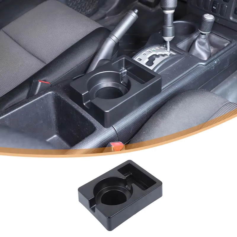 

Для Toyota FJ Cruiser 2007-2021 ABS автомобильный ящик для хранения центральной консоли, держатель для воды, органайзер, лоток для перчаток, аксессуары