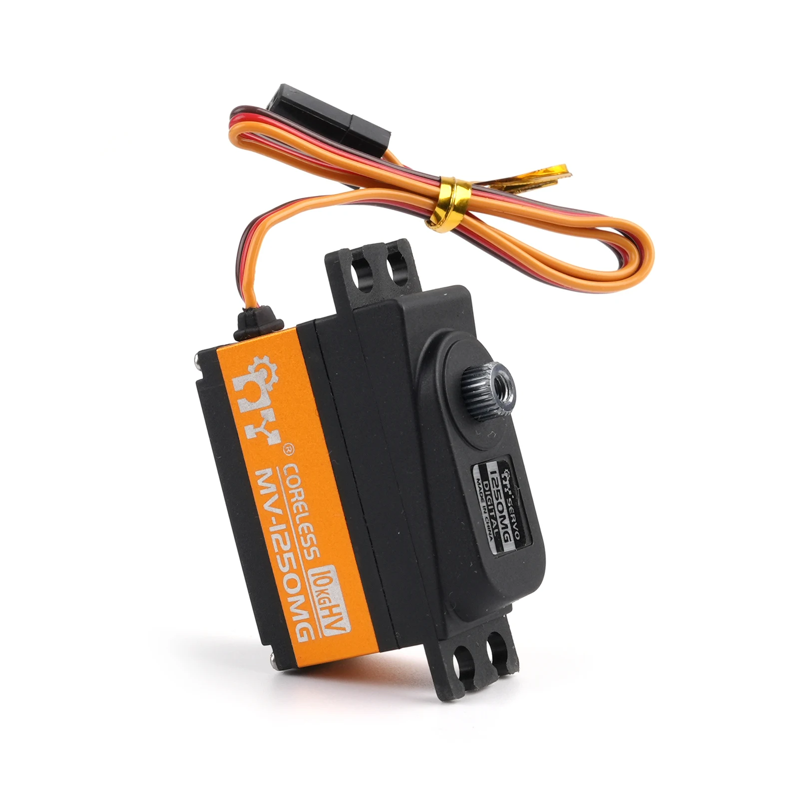 JX MV-1250MG 10KG digitale servo 180 °   Metal Gear 8,4 V hoogspanning kernloze motor RC servo voor mechanische arm boot vliegtuig auto
