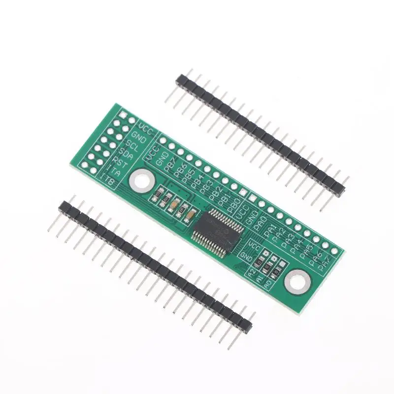 

MCP23017-E/SS IIC 16IO Relay Module, Features MCP23017 Chip and I2C Communication for Arduino C51, 3.0V-5.5V Compatible