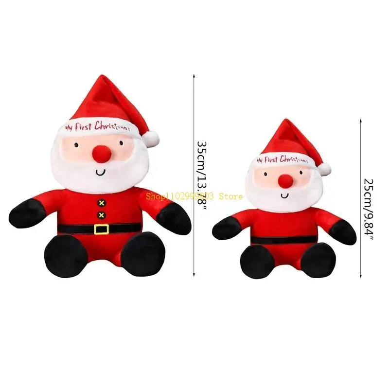 Regalo da donna Peluche Babbo Natale Peluche per bambola per divano da parete Decor Suppl per casa J0MF