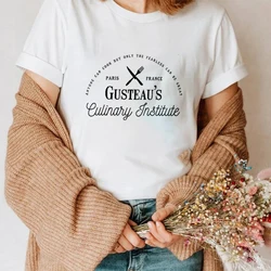 Gusteau’s Culinary Institute   T Shirt Vintage Ratatouille Shirt Tv Show Inspired Shirt Cooking Lover Shirt Unisex Graphic Tee