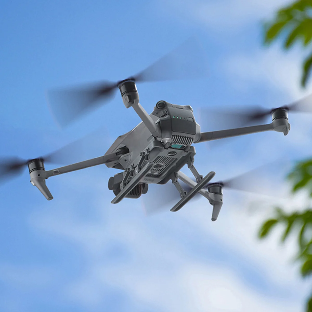 Train d'atterrissage rehaussant pliable, 1Cm, Extension de jambes de Drone surélevées avant et arrière de 3Cm pour 3 dédouanement amélioré