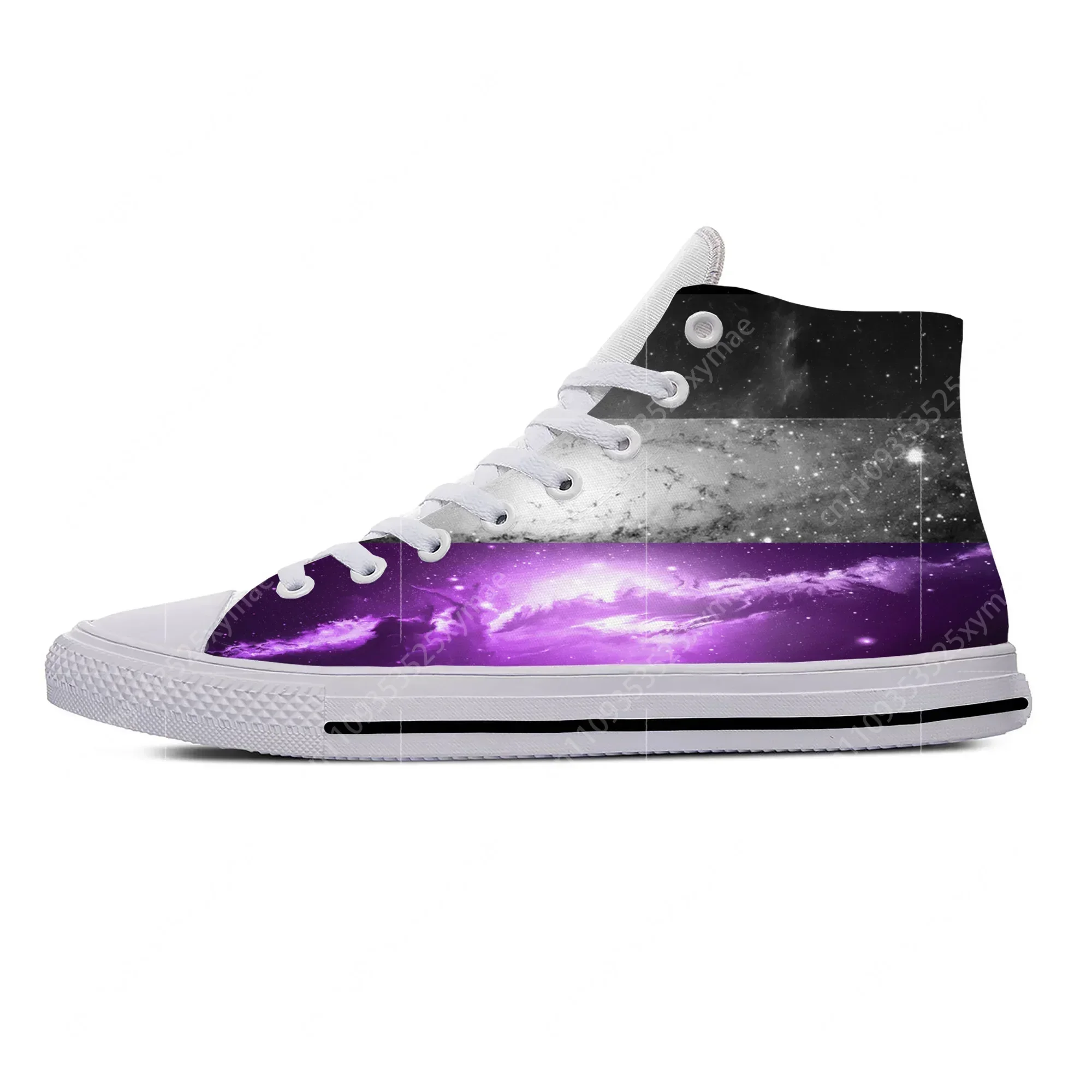 

Кроссовки Ace Aro Aromantic Asexual Asexuality Pride Flag, повседневные, тканевые, высокие, легкие, дышащие, с 3D-принтом, для мужчин и женщин