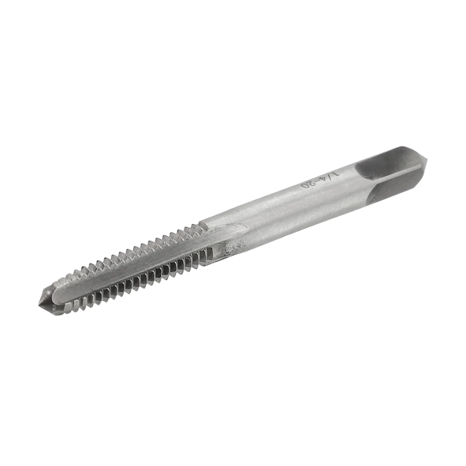 1 Pcs Screw Tap 1/4-20 UNC-2B HSS Right Hand Thread Drill Screw Tap 70mm Spiral Point Flute Hand Tools Repair Tool
