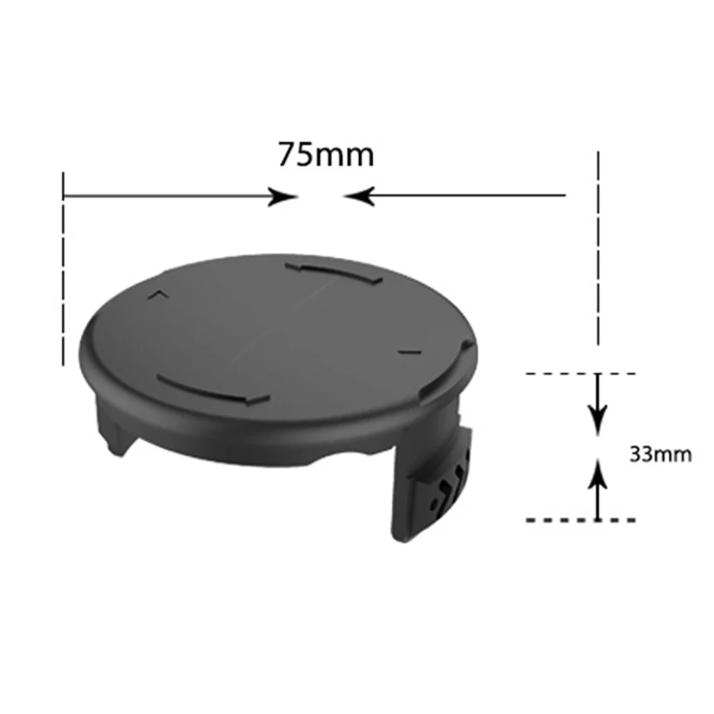 Tampa da bobina Capa para Bosch, Linha Trimmer, Linha Spool, Art 23, Art 26, F016F04557