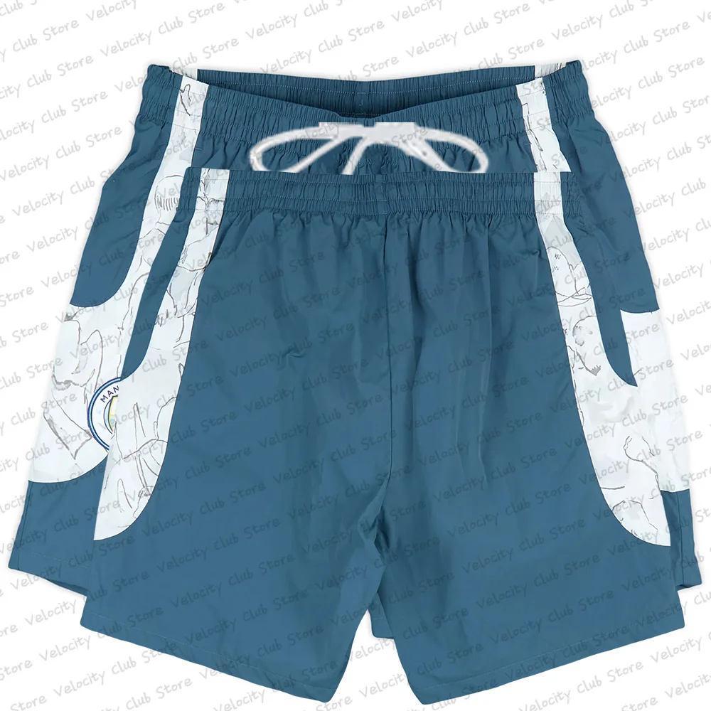 

Summer New Men's Football Shorts 25-26 Home Away Soccer Short Pants Motorcycle Shorts Breathable Sports Shorts Football Shorts